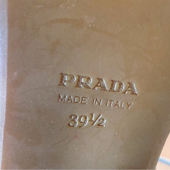 Prada Wedge Platform Slide Sandals - Picture 6 of 7